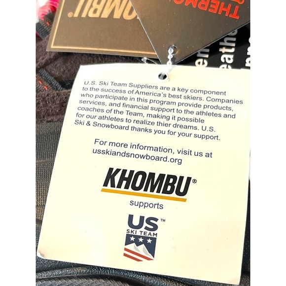 Khombu Thermolite Genuine Leather Upper Boots Men's Brown 10 - Picture 12 of 14